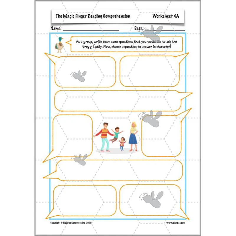 The Magic Finger: Reading Comprehension - Image 48