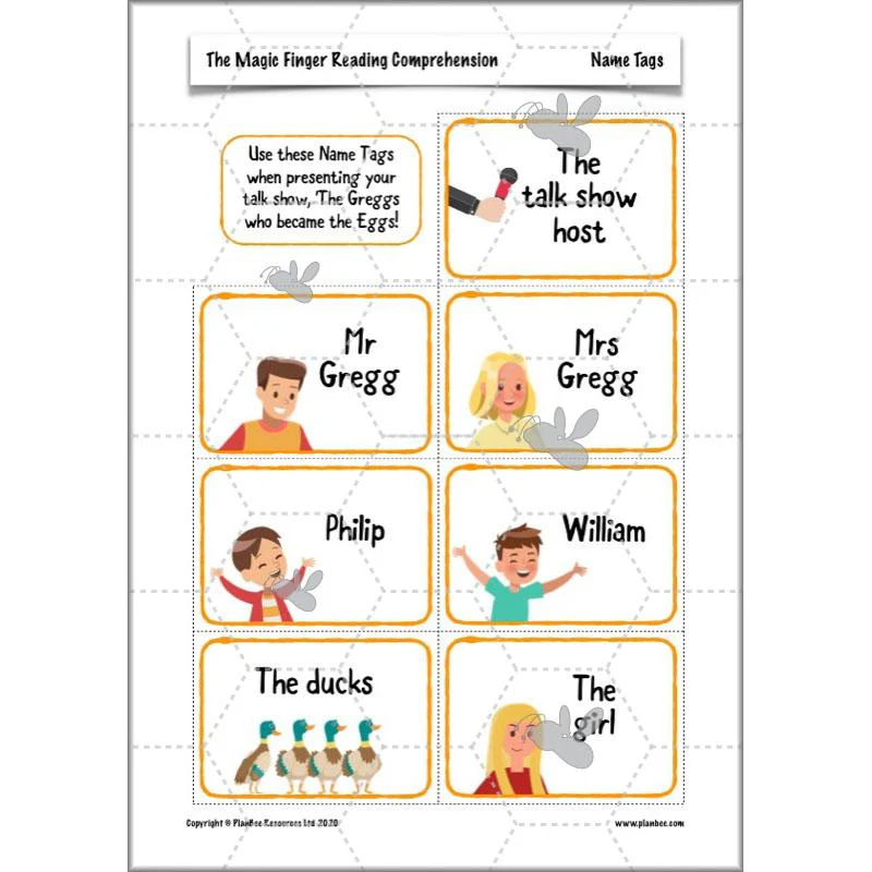 The Magic Finger: Reading Comprehension - Image 50