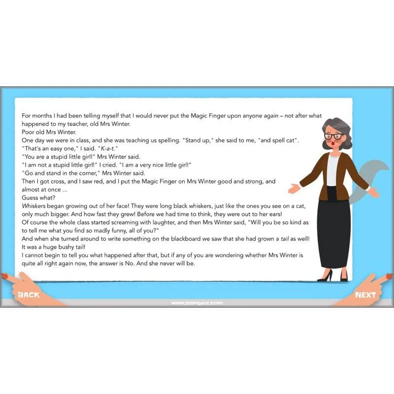 The Magic Finger: Reading Comprehension - Image 53