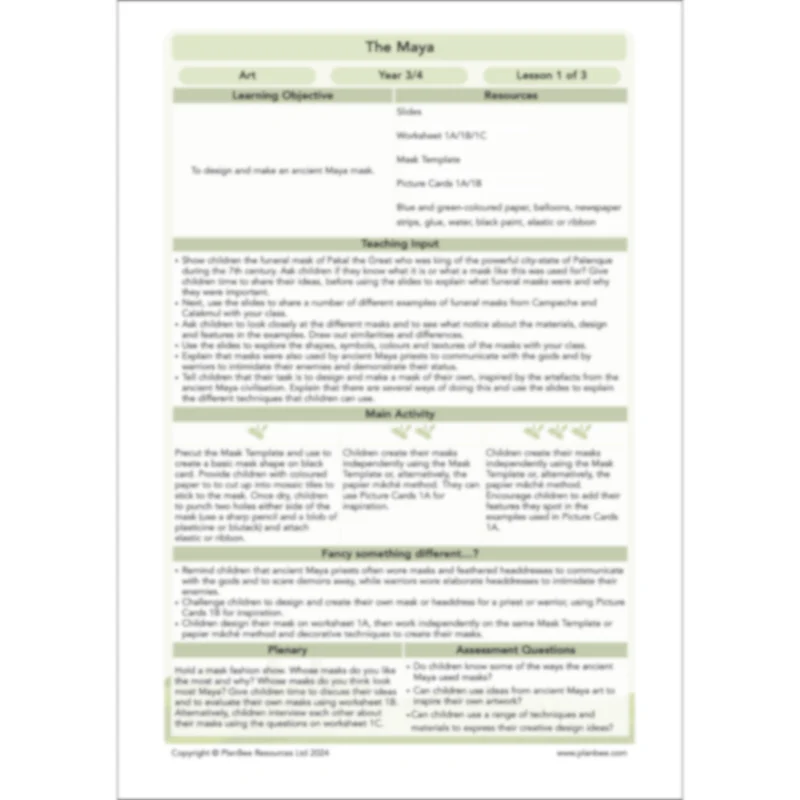 The Maya Topic Enrichment Pack - Image 34