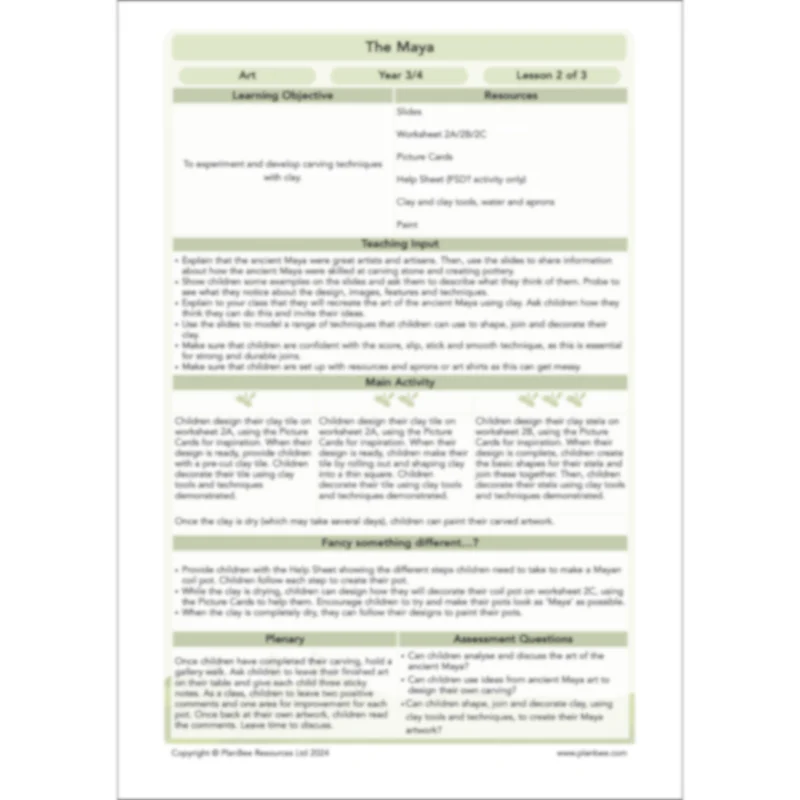 The Maya Topic Enrichment Pack - Image 42