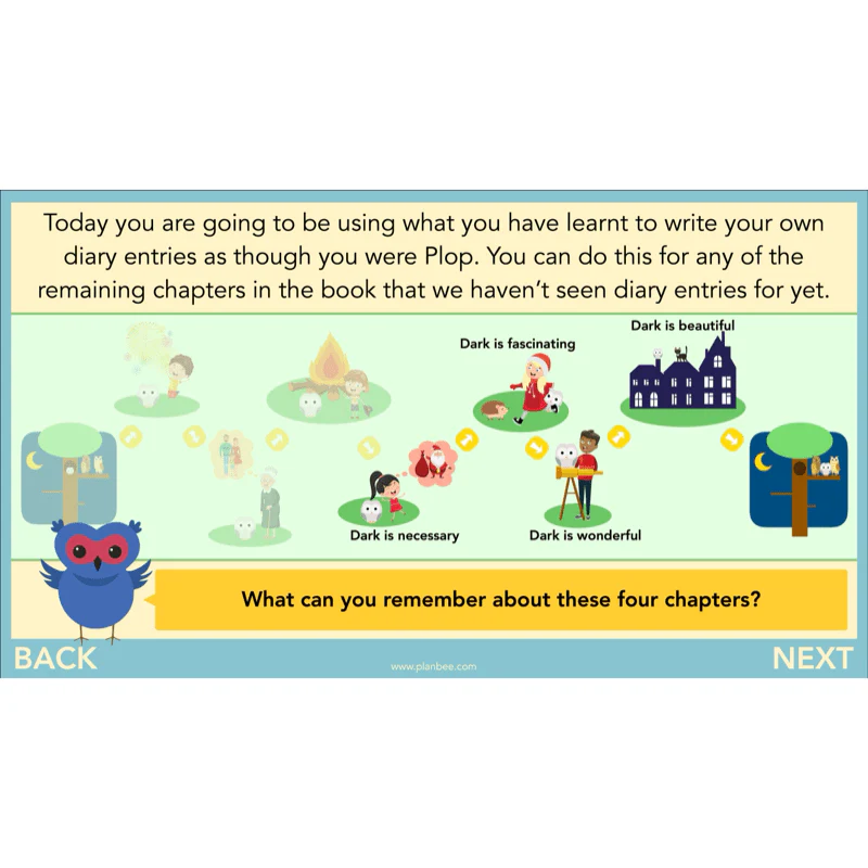 FREE Mini-scheme: The Owl Who was Afraid of the Dark: Diary Entries - Image 31