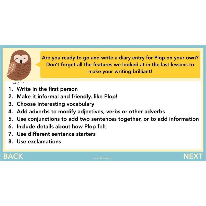 FREE Mini-scheme: The Owl Who was Afraid of the Dark: Diary Entries - Image 33