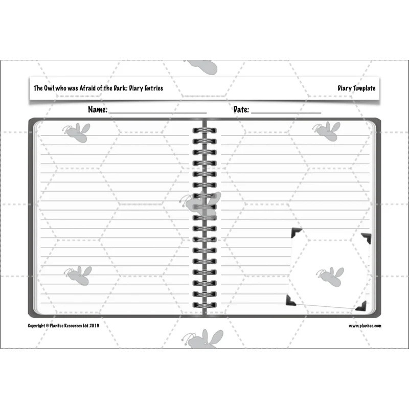 FREE Mini-scheme: The Owl Who was Afraid of the Dark: Diary Entries - Image 35