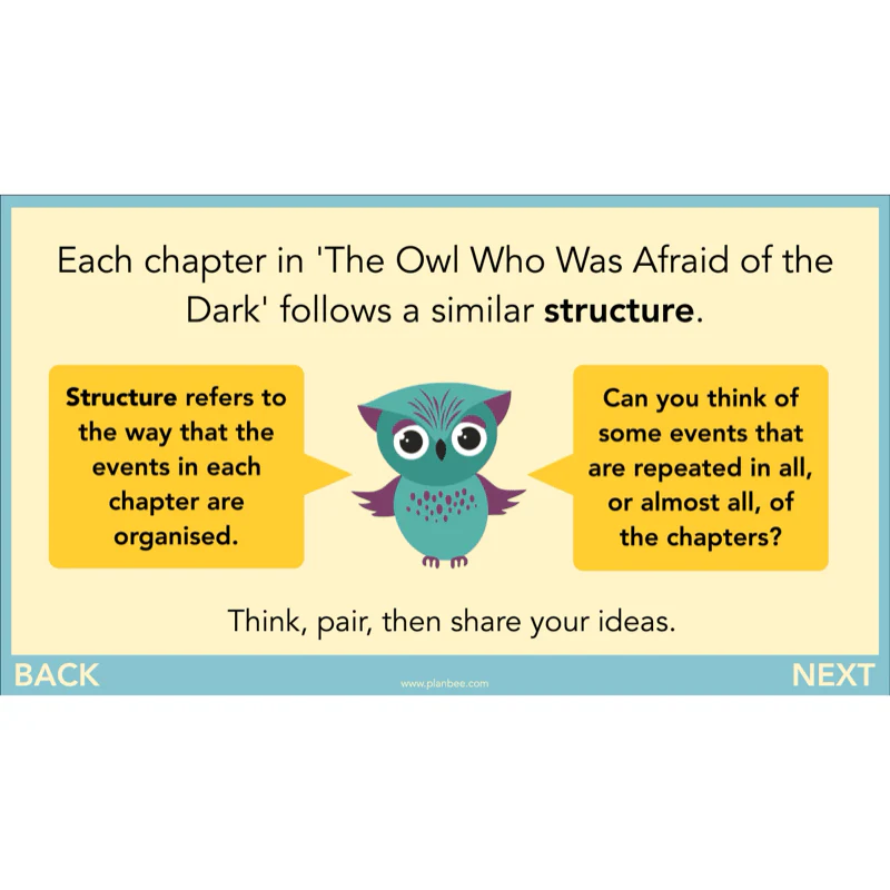 The Owl who was Afraid of the Dark: Narrative - Image 19
