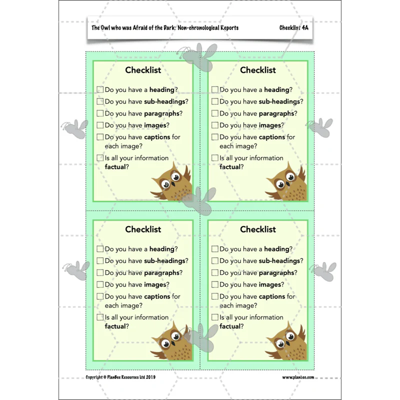 The Owl who was Afraid of the Dark: Non-chronological Reports - Image 14