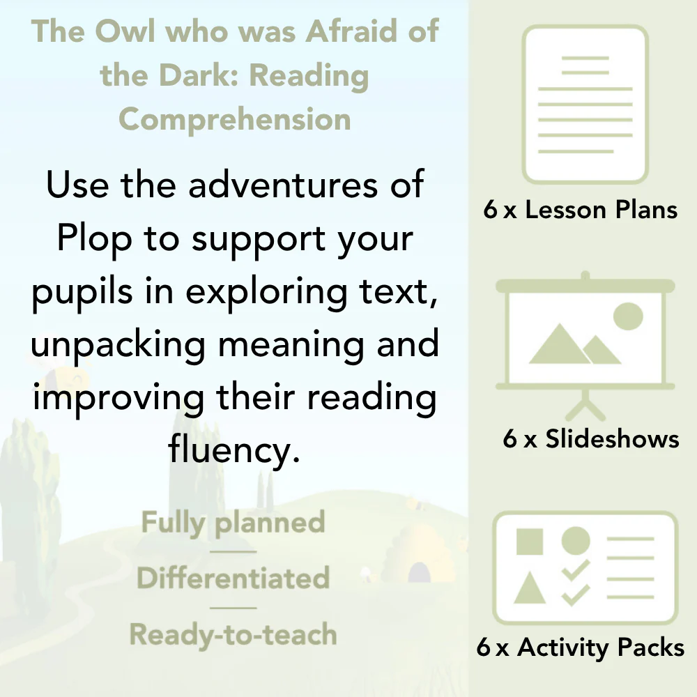 The Owl who was Afraid of the Dark: Reading Comprehension - Image 2