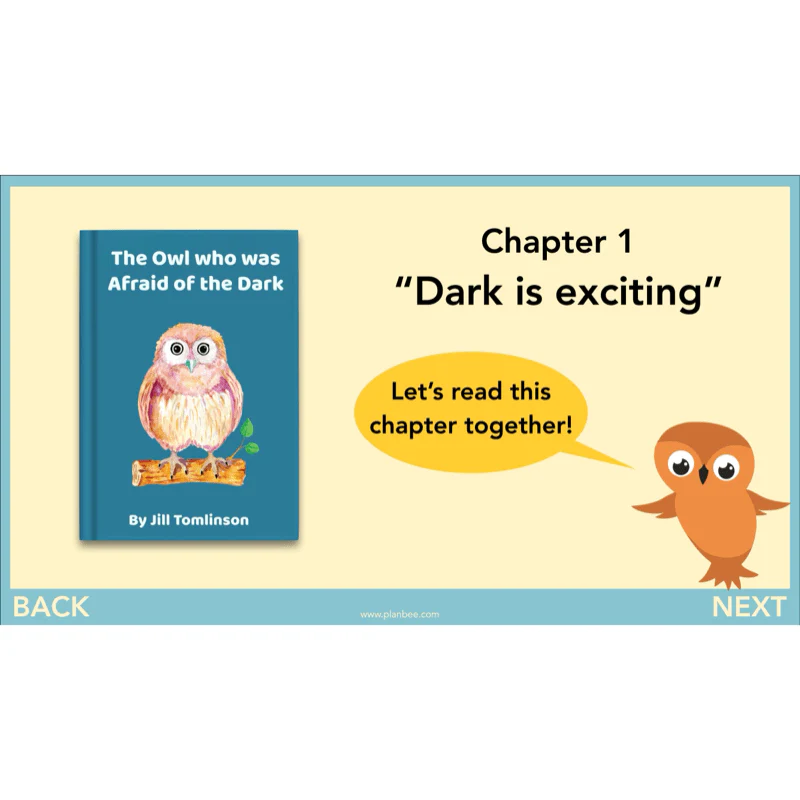 The Owl who was Afraid of the Dark: Reading Comprehension - Image 23