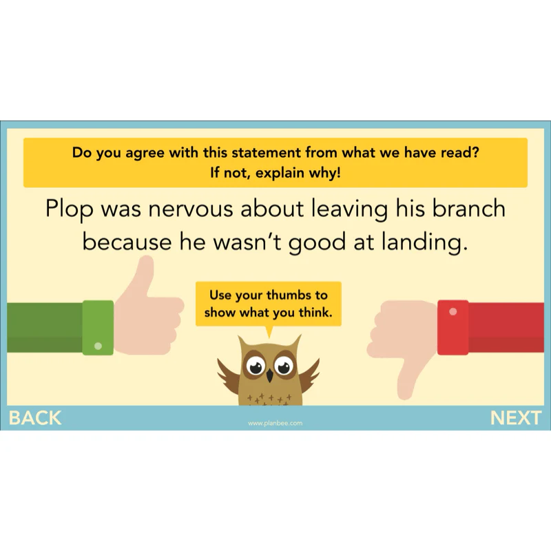 The Owl who was Afraid of the Dark: Reading Comprehension - Image 3