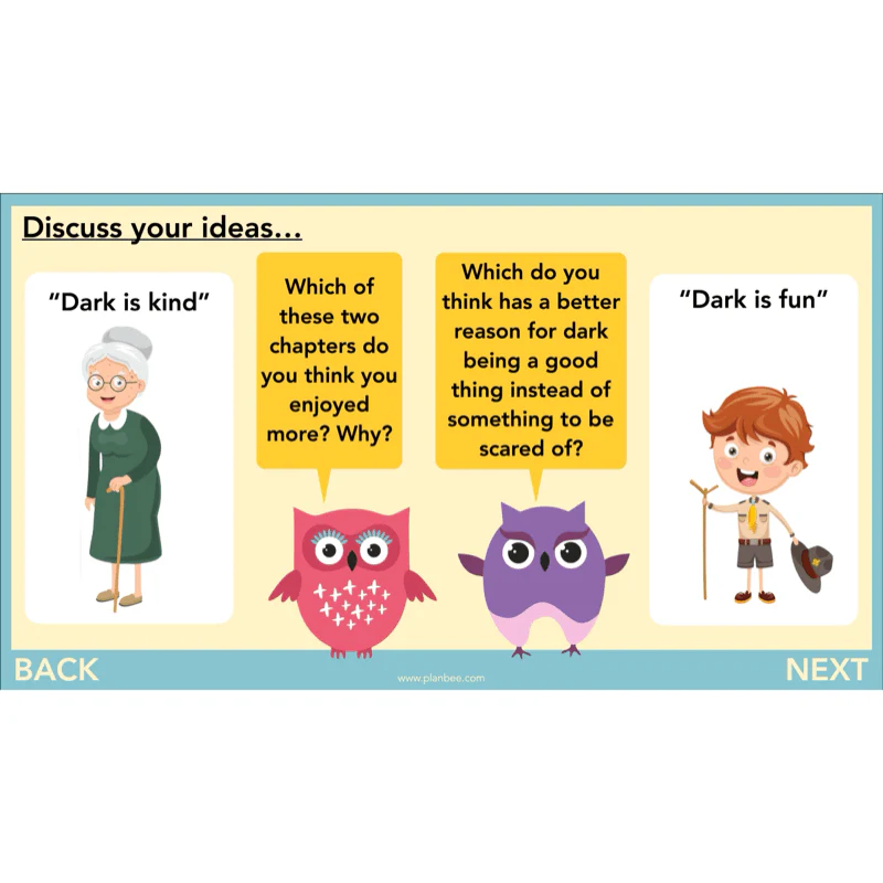 The Owl who was Afraid of the Dark: Reading Comprehension - Image 34