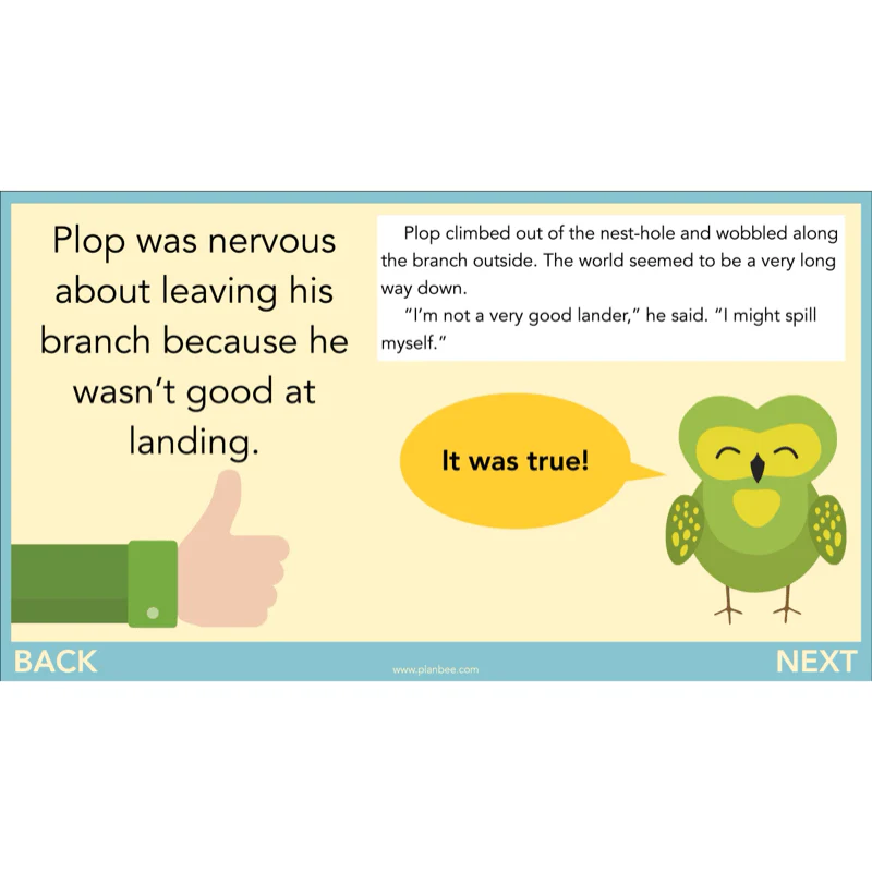The Owl who was Afraid of the Dark: Reading Comprehension - Image 4
