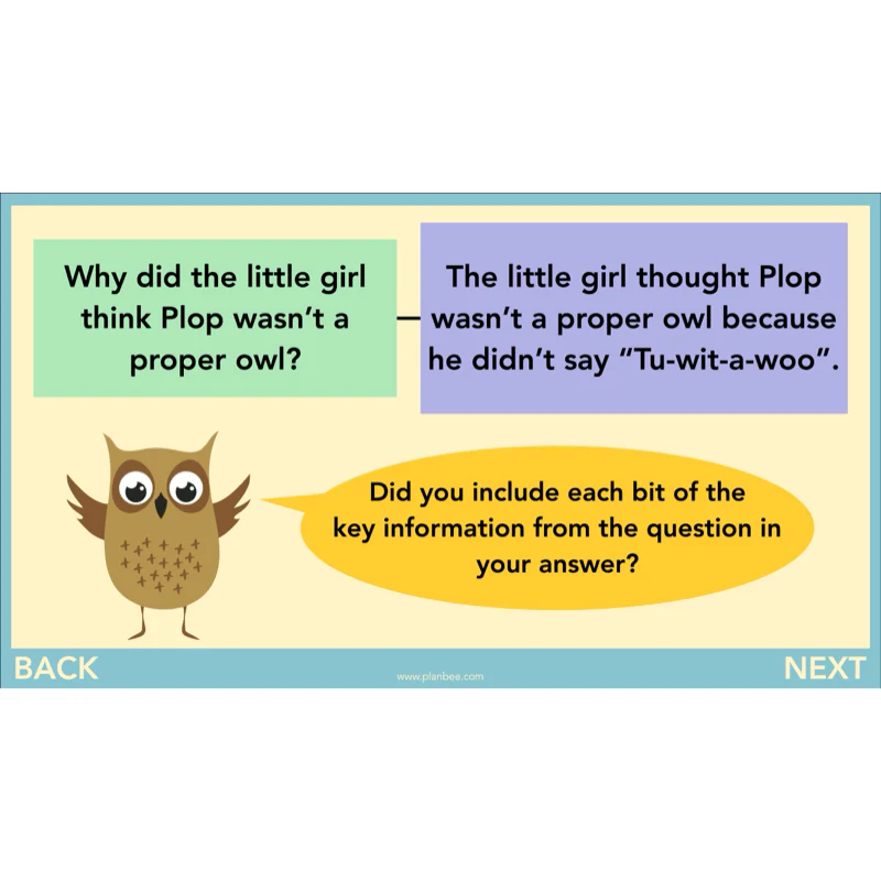 The Owl who was Afraid of the Dark: Reading Comprehension - Image 42