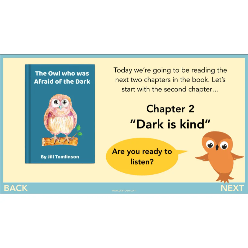 The Owl who was Afraid of the Dark: Reading Comprehension - Image 5