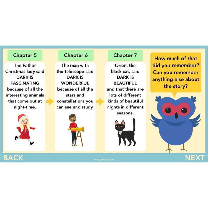 The Owl who was Afraid of the Dark: Reading Comprehension - Image 65
