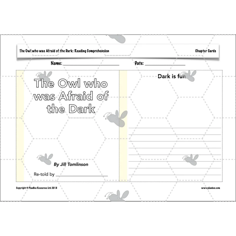 The Owl who was Afraid of the Dark: Reading Comprehension - Image 69