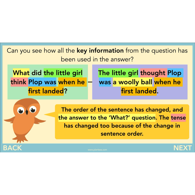 The Owl who was Afraid of the Dark: Reading Comprehension - Image 8