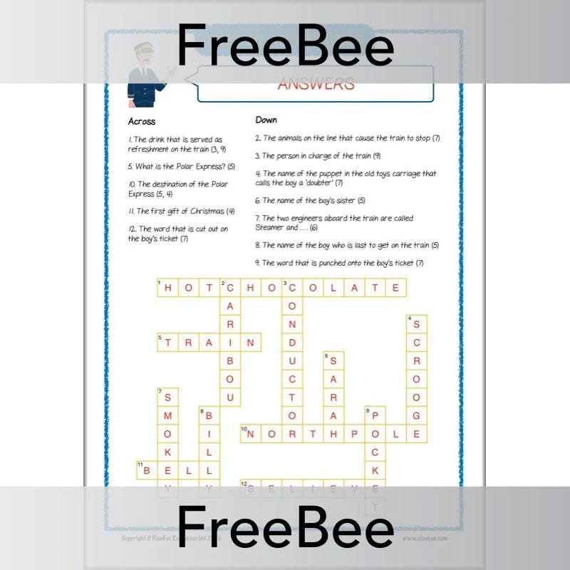The Polar Express Activity Sheets - Image 2