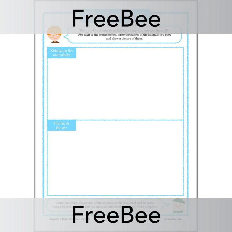 The Snowman Activity Sheets - Image 5