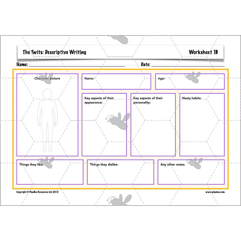 The Twits: Descriptive Writing - Image 11