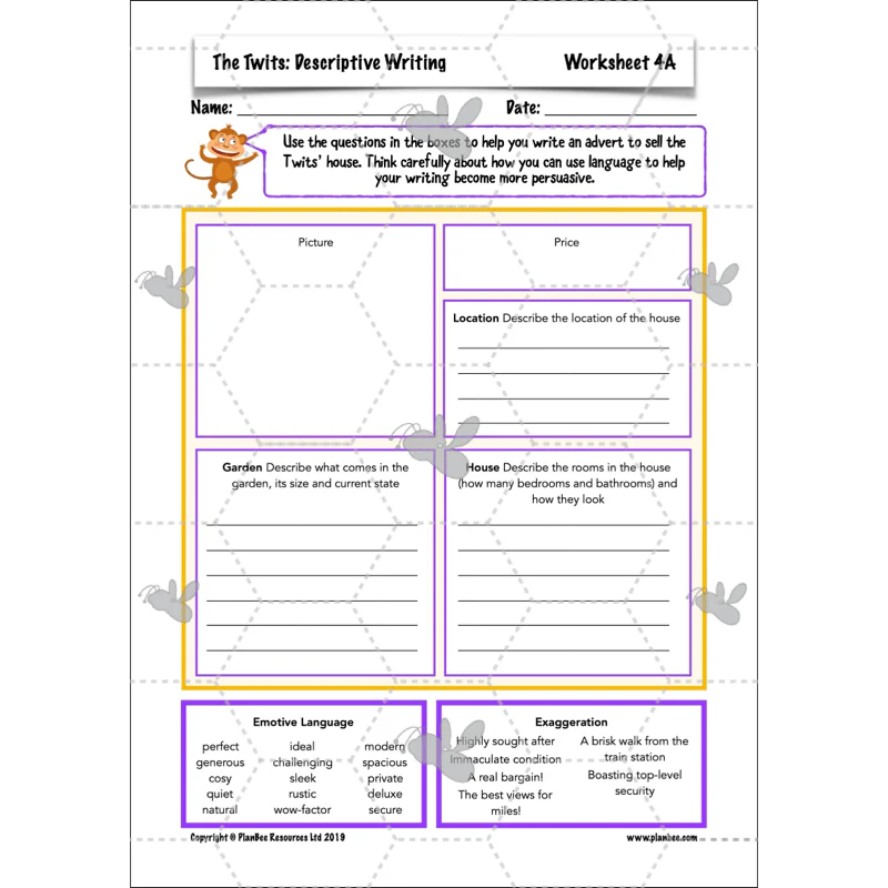 The Twits: Descriptive Writing - Image 14