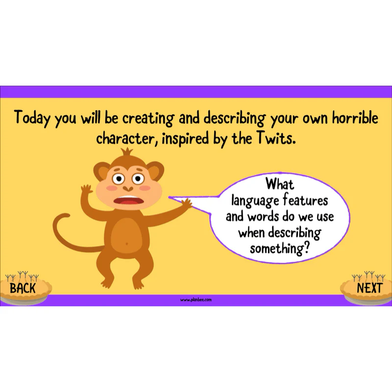 The Twits: Descriptive Writing - Image 3