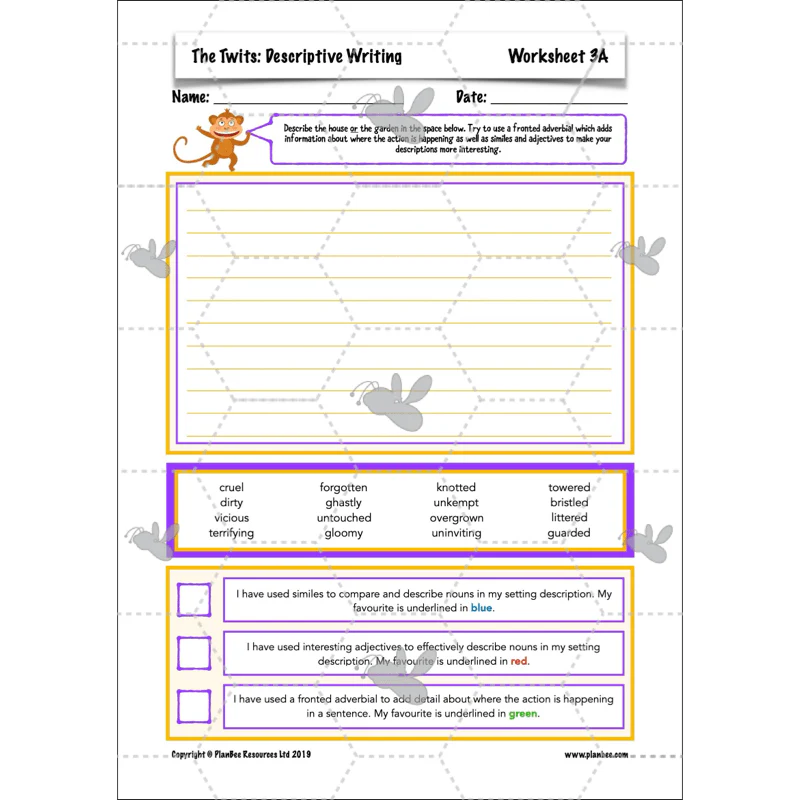 The Twits: Descriptive Writing - Image 37