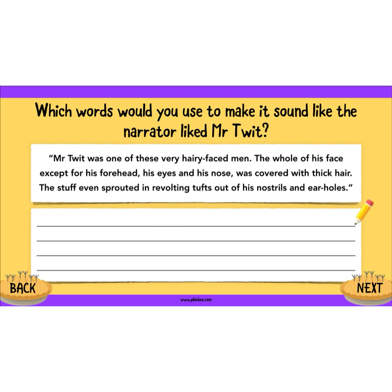 The Twits: Descriptive Writing - Image 6