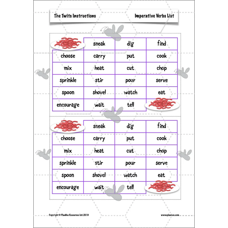 FREE Mini-scheme: The Twits: Instructions - Image 10