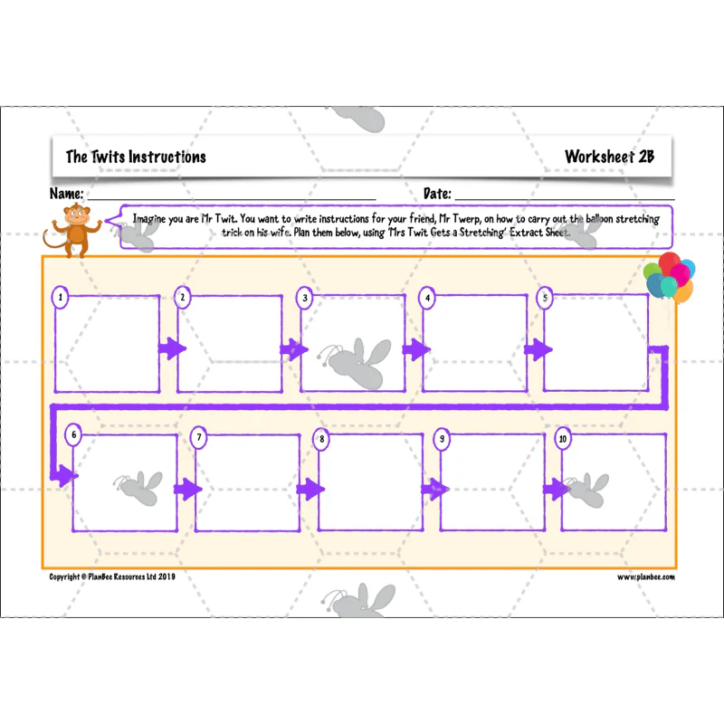 FREE Mini-scheme: The Twits: Instructions - Image 26