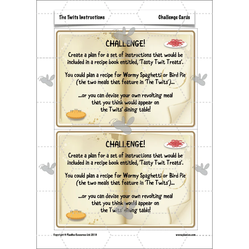 FREE Mini-scheme: The Twits: Instructions - Image 28