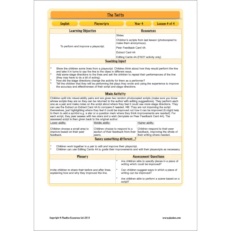 The Twits: Playscripts - Image 48