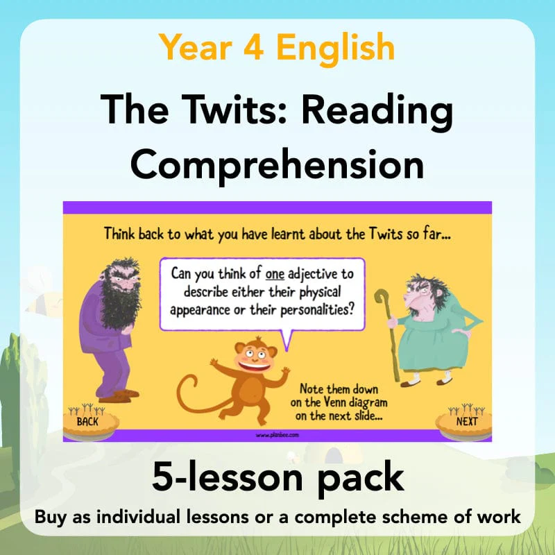 The Twits: Reading Comprehension