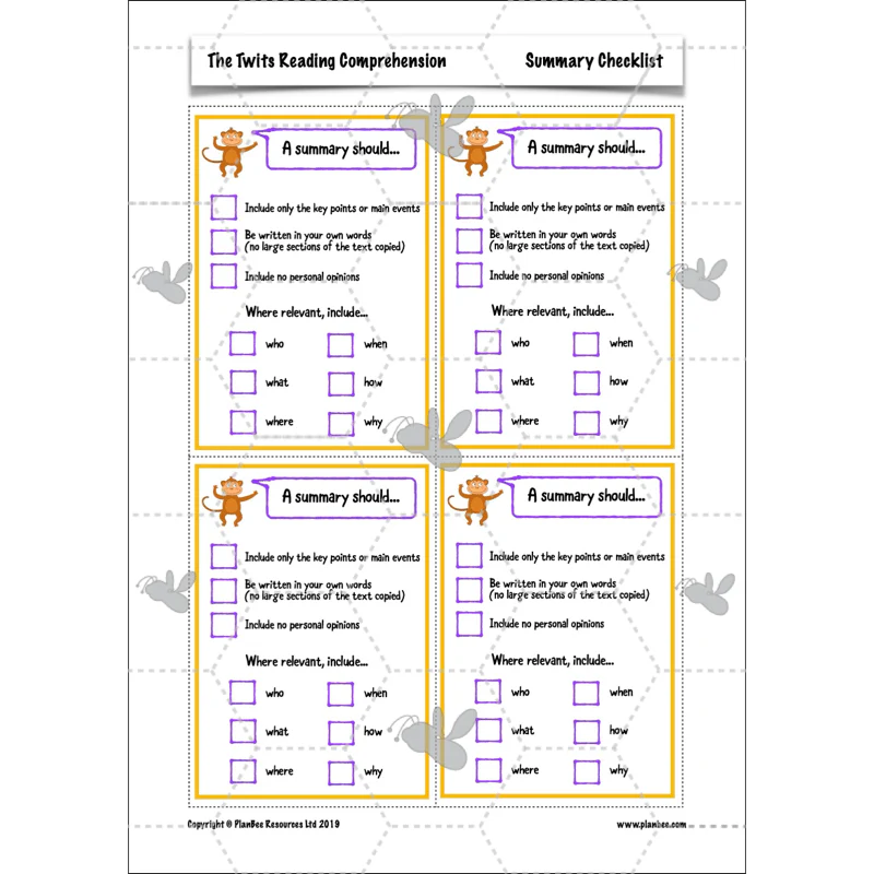 The Twits: Reading Comprehension - Image 34