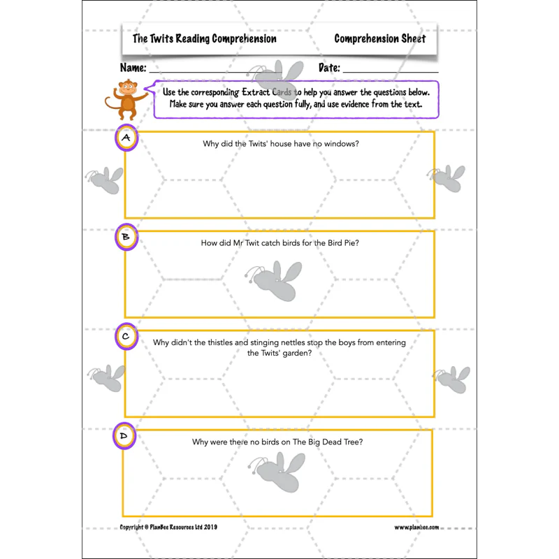 The Twits: Reading Comprehension - Image 49