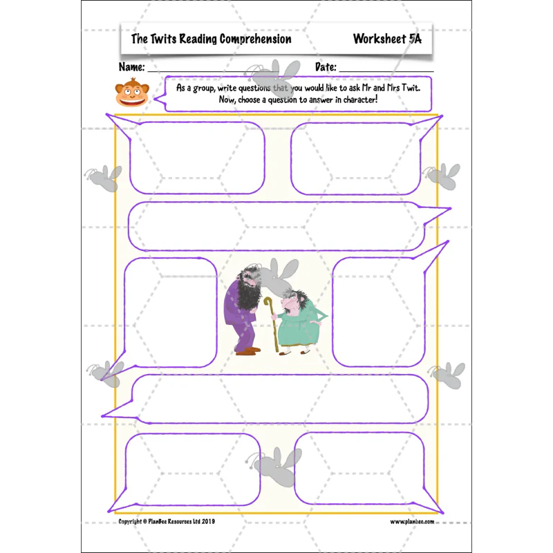 The Twits: Reading Comprehension - Image 57