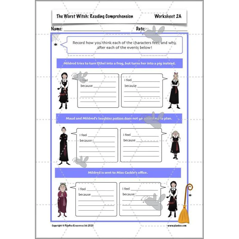 The Worst Witch: Reading Comprehension - Image 14
