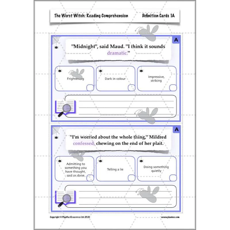 The Worst Witch: Reading Comprehension - Image 26