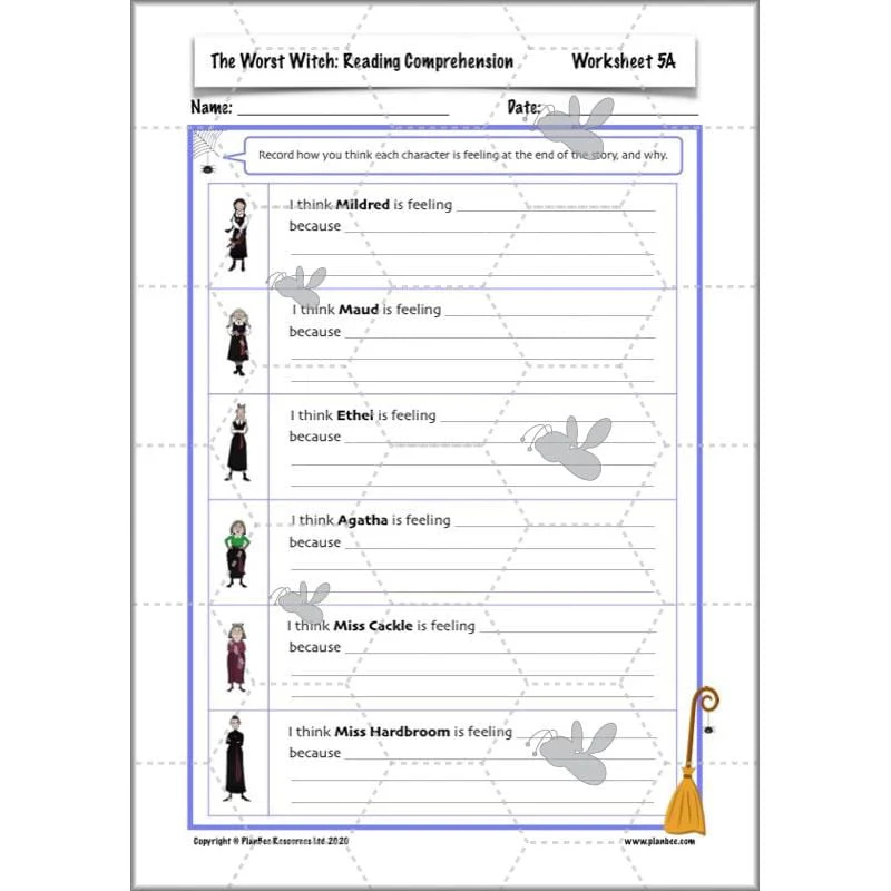 The Worst Witch: Reading Comprehension - Image 58