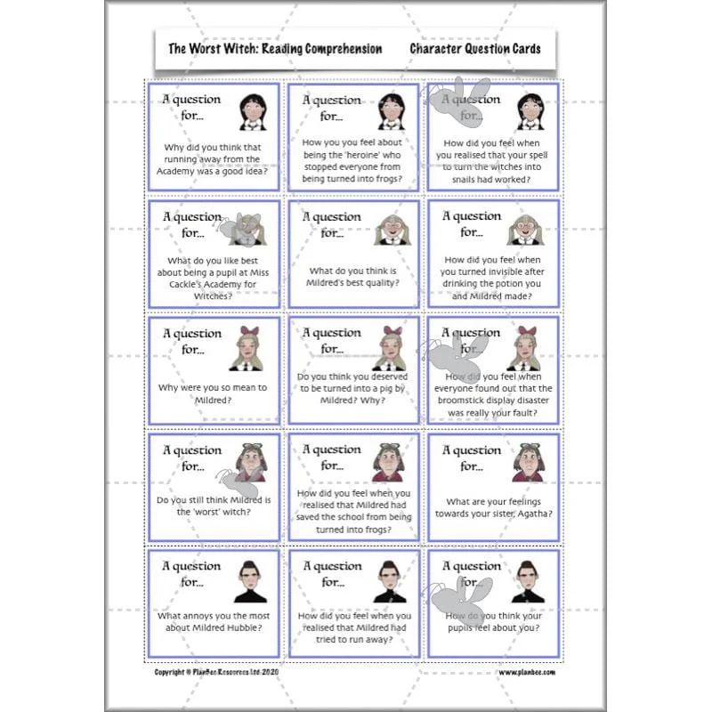 The Worst Witch: Reading Comprehension - Image 59
