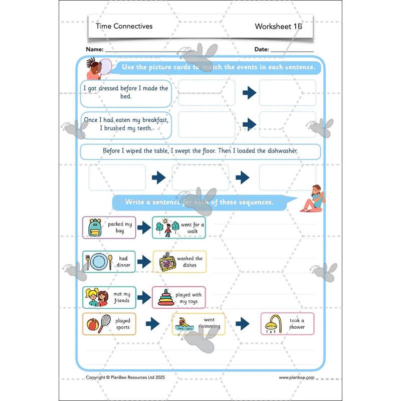Time Connectives KS1 - Image 11