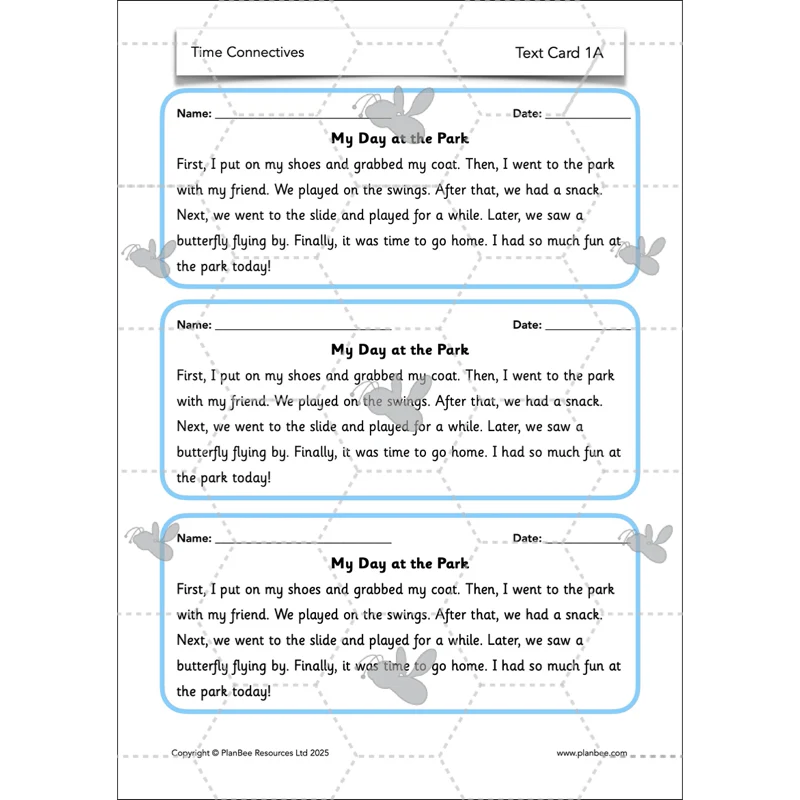 Time Connectives KS1 - Image 9