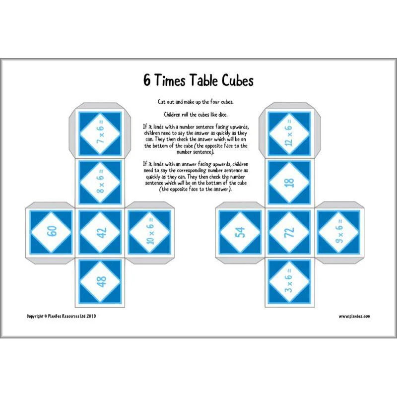 Times Table Activities Pack - Image 22