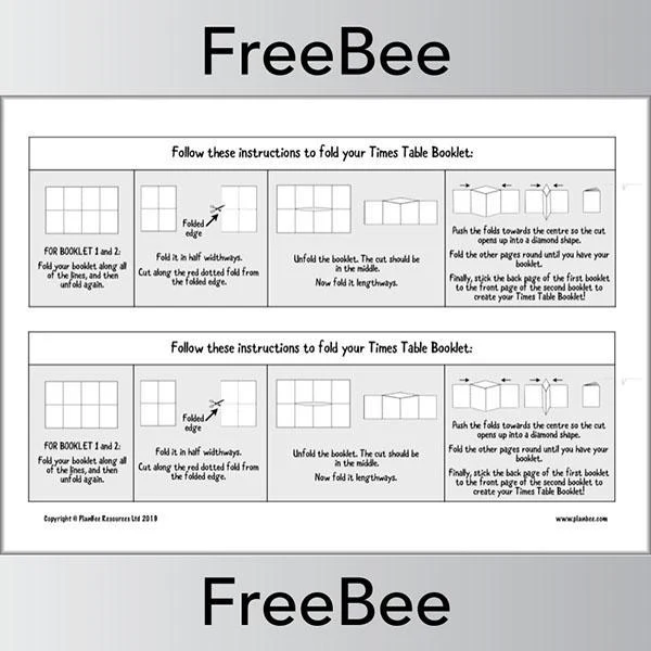 Times Table Booklet - Image 3
