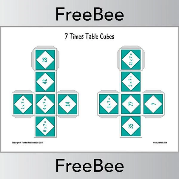 Times Table Cubes - Image 4