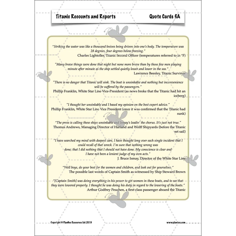 Titanic Recounts and Reports - Image 68