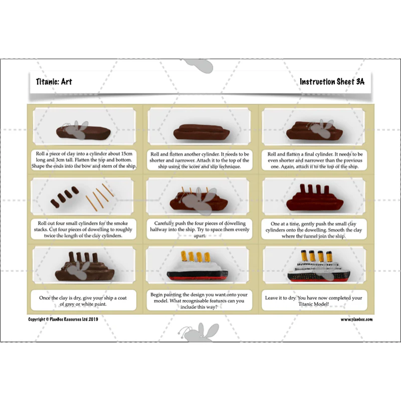 Titanic Topic Enrichment Pack - Image 19