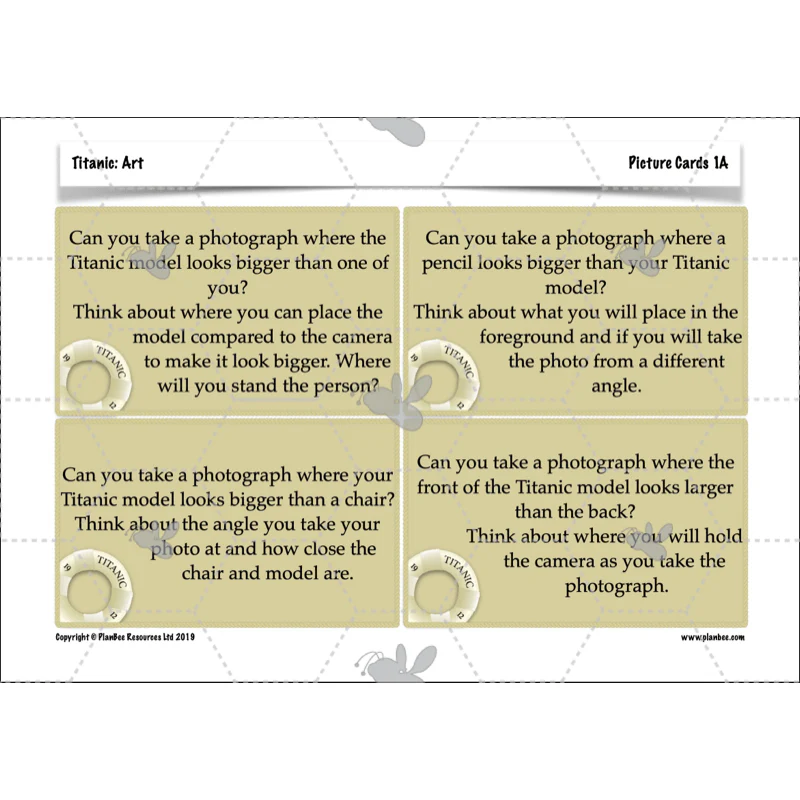 Titanic Topic Enrichment Pack - Image 34
