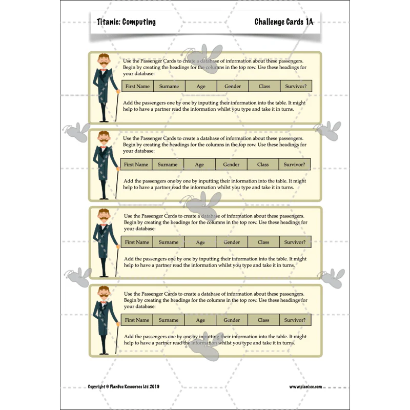 Titanic Topic Enrichment Pack - Image 57