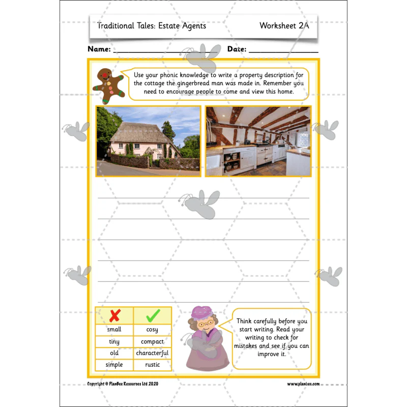 FREE Mini-scheme: Traditional Tales: Estate Agents - Image 10