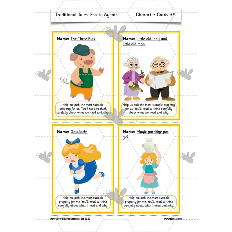 FREE Mini-scheme: Traditional Tales: Estate Agents - Image 11